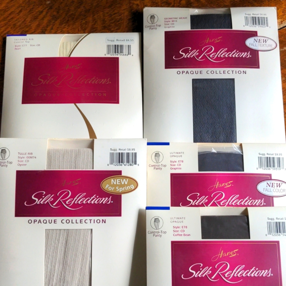 Luxury tights bundle (#3) - Hanes Silk Reflections